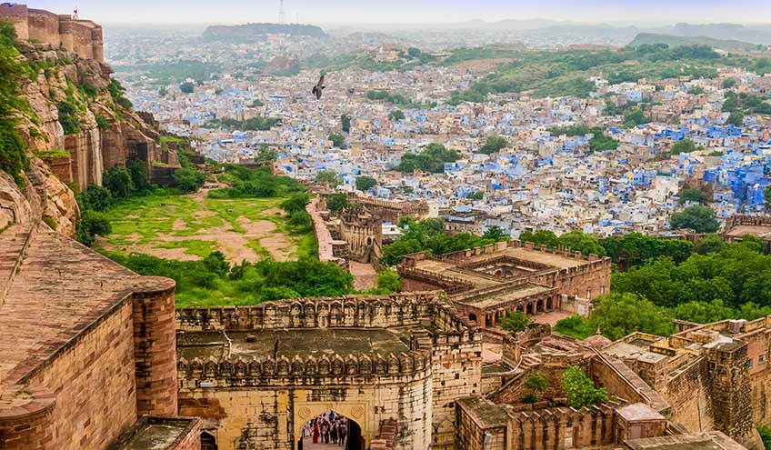 India-panoramic-view-of-Jodhpur