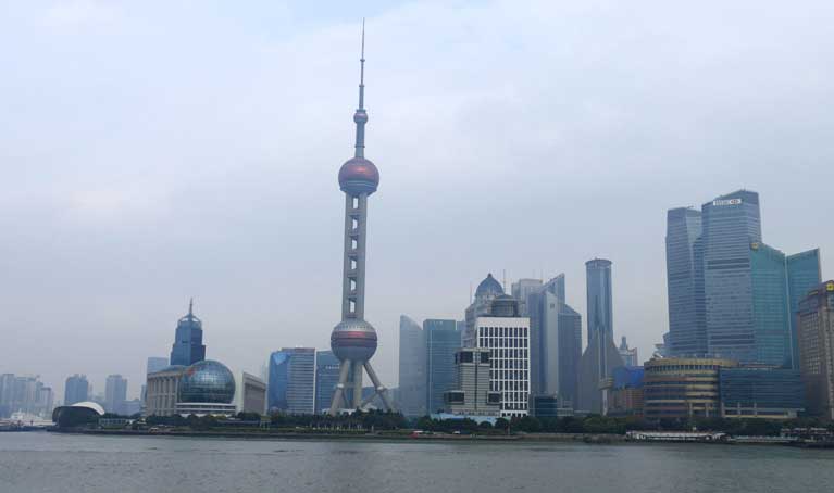 The Oriental Pearl Tower