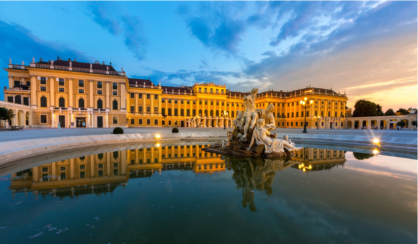 The Belvedere in Vienna The Belvedere in Vienna