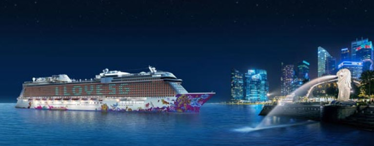 Genting Dream with Singapore Genting Dream with Singapore