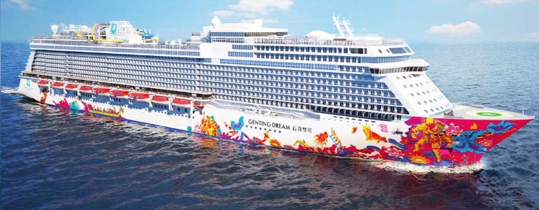Genting Dream with Singapore Genting Dream with Singapore