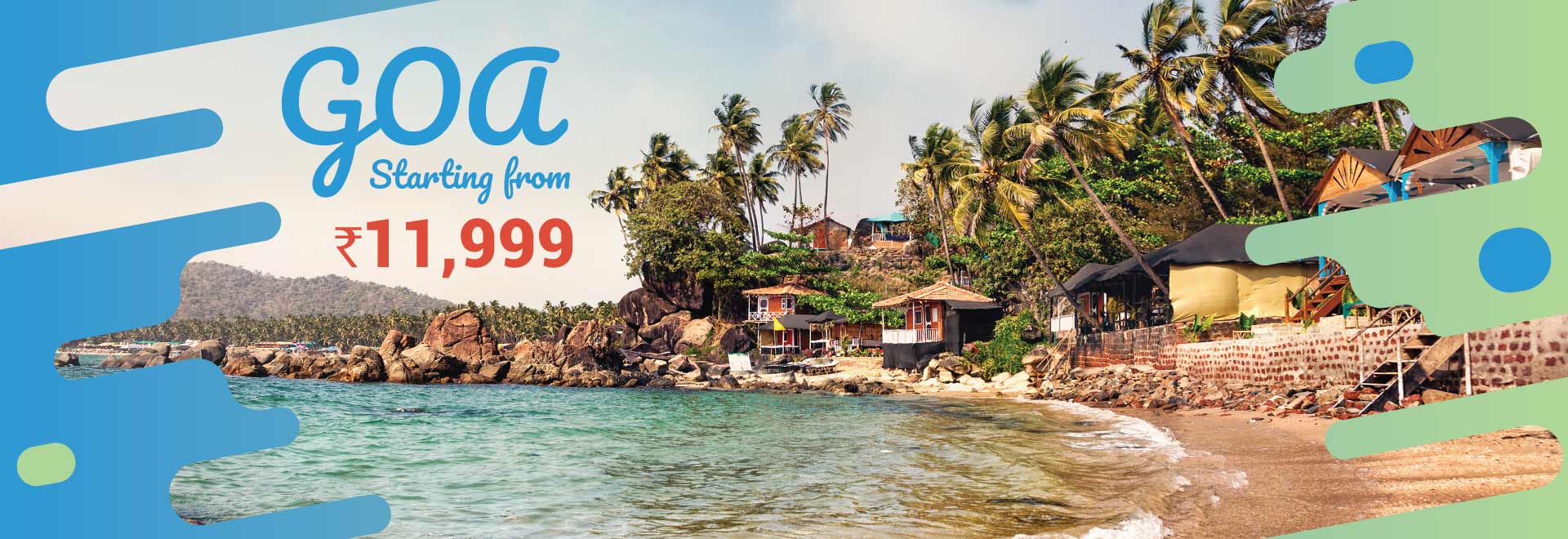 Goa Hot Deal Packages starts from Rs.11999/ per person at